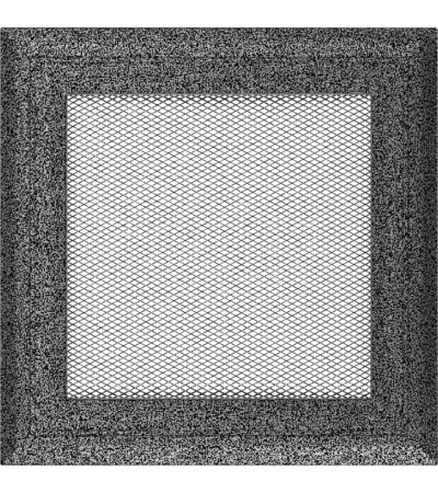Kratka Oskar czarno-srebrna 17x17