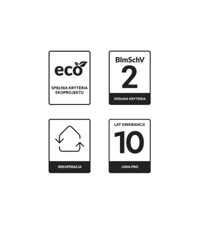 Kominek powietrzny FLOKI S lewy 8 kW Ø 160 z domykaniem marki Kratki z kategorii Wkłady kominkowe powietrzne