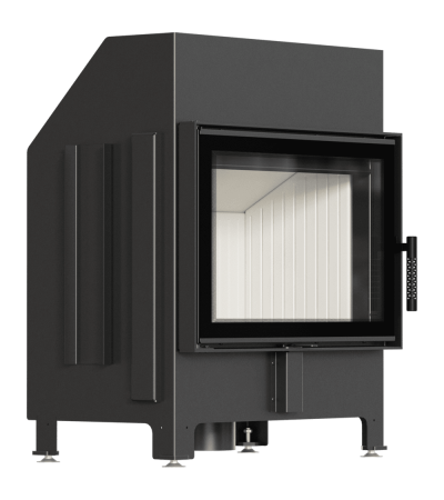Wkład kominkowy KRATKI ZIBI ECO 9,9 kW Jasny TERMOTEC - kominki.ratur.com.pl