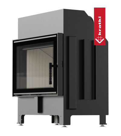 Kominek KRATKI ZIBI ECO 9,9 kW Ø 180 marki Kratki z kategorii Wkłady kominkowe